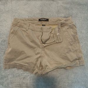 Liverpool shorts. Size 10. Olive.